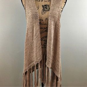Anthropologie shawl sweater/vest